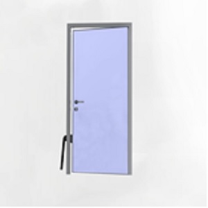 Дверь остекленная: двойной витраж с цветным стеклом в алюминиевой обвязке от производителя